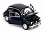 Fiat Nuova 500 1:24 Welly Azul - Imagem 3