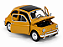 Fiat Nuova 500 1:24 Welly Amarelo - Imagem 3