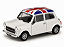 Mini Cooper 1300 (UK Flag) 1:24 Welly Creme - Imagem 1