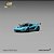 *** PRÉ-ORDER *** McLaren P1GTR Iridium Blue 1:64 CM Model QTD3 - Imagem 2