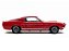 *** PRÉ-ORDER *** Mustang Shelby GT500 1967 1:18 Solido Vermelho - Imagem 6