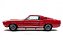 *** PRÉ-ORDER *** Mustang Shelby GT500 1967 1:18 Solido Vermelho - Imagem 5