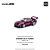 *** PRÉ-ORDER *** Singer DLS Turbo 1:64 POP RACE Purple QTD3 - Imagem 2
