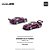 *** PRÉ-ORDER *** Singer DLS Turbo 1:64 POP RACE Purple QTD3 - Imagem 1