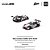 *** PRÉ-ORDER *** Mercedes AMG GT3 EVO UNO RACING No.98 China GT Race 2 "Momo" 1:64 POP RACE QTD3 - Imagem 1