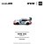 *** PRÉ-ORDER *** RWB 930 1:64 POP RACE Prata QTD3 - Imagem 5