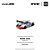 *** PRÉ-ORDER *** RWB 930 1:64 POP RACE Prata QTD3 - Imagem 3