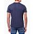 Camiseta Calvin Klein Jeans  masculina azul marinho manga curta logo minimalista - Imagem 2