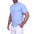 Camiseta M/C Careca Slim Ogochi Azul Claro   006490001-4110 - Imagem 2