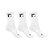 Meia Fila FBox  Cano Alto Kit 3 Branco - Imagem 1