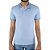 Camiseta Polo Slim M/C Ogochi Azul Claro - Imagem 1