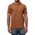 Camiseta Polo Calvin Klein Jeans Regular Fit Marrom  CKJM207I-0749 - Imagem 1