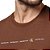 Camiseta Calvin Klein Jeans Meia Malha Marrom    CKJM117I-0778 - Imagem 2