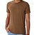 Camiseta M/C Ogochi Concept Slim Marrom    006543064-0024 - Imagem 1