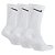 Meia Nike Everyday Cushioned Crew Branco Kit c/3      SX7664-100 - Imagem 2