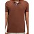 Camisa Polo Ogochi M/C Slim Essencial Marrom    007490001-1220 - Imagem 1