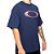 Camiseta Oakley Ellipse Flame Tee Dark Blue FOA407221-609 - Imagem 2