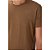 Camiseta M/C Ogochi Slim Essencial Marrom 006490001-0024 - Imagem 2