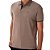 Camisa Polo Ogochi Slim Casual Piquet Marrom 007494035-1316 - Imagem 1