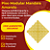Piso Modular Mandala 30x30 Amarelo | Antiderrapante e Encaixe Fácil | Ideal para Áreas Úmidas e de Grande Circulação | REF:5528 - Imagem 5