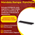 Mandala Rampa Piso Modular Preto – Transição Segura, Fácil Instalação e Alta Resistência para Áreas de Tráfego | REF:5496 - Imagem 2