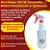 Borrifador Químico SGCB Vermelho 800ml | Bico de Inox e Alta Resistência Química | Alta Precisão e Durabilidade | REF:2955 - Imagem 2