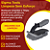 Sigma Tools | Escova Curva para Pneus e Carpetes | Limpeza Profunda e Alta Durabilidade para Superfícies Resistentes | REF:6067 - Imagem 3