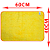 AUTOAMERICA MIC 40X60 AMARELA - FLANELA DE MICROFIBRA | ALTA ABSORÇÃO E MACIEZ | REF:1637 - Imagem 10