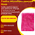 DUB Boyz MIC 350GSM 40x40 Rosa | Ultra Macia e Absorvente | Ideal para Polimento e Lustro Final | REF:5071 - Imagem 5