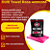DUB Boyz Toalha Microfibra MIC 400GSM 40x60cm Rosa | Alta Absorção e Secagem Rápida | REF:5074 - Imagem 4