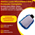 Luva de Microfibra Vonixx 2 em 1 28x18,5cm | Lavagem Sem Riscos, Alta Qualidade e Embalagem Ziplock | REF:5438 - Imagem 3