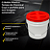 Chemical Guys Balde Plástico com Tampa Gamma Seal | Vedação e Durabilidade | REF:1844 - Imagem 4