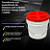 Chemical Guys Balde Plástico com Tampa Gamma Seal | Vedação e Durabilidade | REF:1844 - Imagem 6