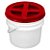 Chemical Guys Balde Plástico com Tampa Gamma Seal | Vedação e Durabilidade | REF:1844 - Imagem 9