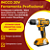 INGCO Parafusadeira e Furadeira 20V | Impacto e Motor Brushless | Bateria de Longa Duração | Alta Potência e Versatilidade | REF: 5908 - Imagem 2