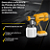 INGCO Pistola de Pintura a Bateria 20V | 800ml/min | 3 Bicos | Spray Ajustável | Sem Fio e Potente | REF:5403 - Imagem 9