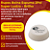 Rupes Boina Espuma 2” Super Lustro Branco | Acabamento Final com Brilho Ultra-Fine Profissional | REF: 2731 - Imagem 2