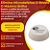 Rupes Boina Espuma 2” Super Lustro Branco | Acabamento Final com Brilho Ultra-Fine Profissional | REF: 2731 - Imagem 4