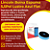 Lincoln Boina Super Velcro Roto Flat Azul 5,5" | Lustro e Refino Profissional | Estabilidade e Durabilidade | REF:2267 - Imagem 2