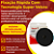 Lincoln Boina Super Velcro Roto Flat Preta 5,5" | Lustro Profissional | Brilho Intenso e Acabamento Uniforme | REF:2269 - Imagem 4