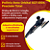 Politriz Roto Orbital Forçada SGT-5104 | Corte, Refino e Lustro | 1200W | 8mm | REF:5695 - Imagem 5