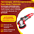 Flex Politriz Orbital Forçada XCE 10-8 220V | Alto Poder de Corte, Baixa Vibração e Acabamento Profissional | REF:5347 - Imagem 4
