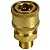 Sigma Engate Rápido Macho 1/4 para Lavadoras | Conexão Rápida e Vedação Eficiente | Latão Reforçado | REF:6410 - Imagem 1