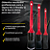 SIGMA KIT 3 PINCEIS 12 16 18 REDESHINE REF: 6399 - Imagem 6