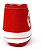 Tênis Sapatinho Rn Cano Alto de  Bebê Para Recém Nascido - Vermelho - Imagem 4