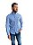 Camisa Xadrez Ralph Lauren Azul Manga Longa - Imagem 3