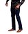 Calça Ellus Masculina Azul Marinho Reta Bolso Faca - Imagem 6