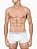 Cuecas Calvin Klein Kit 4 Low Rise Trunk Branco G - Imagem 1