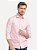 Camisa Calvin Klein Jeans Masculina Slim CKJ Rosa Claro - Imagem 1