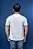 Camiseta Pima Básica Essencial Slim Fit Masculina Individual Branco - Imagem 3